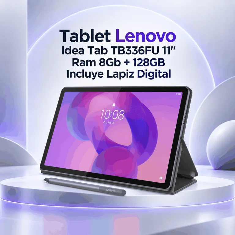 Tablet Lenovo Idea Tab TB336FU 11" 8GB + 128GB con Lápiz Digital