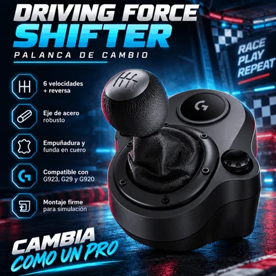 Palanca de Cambios Logitech Driving Force Shifter