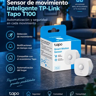Sensor de Movimiento Inteligente TP-Link Tapo T100