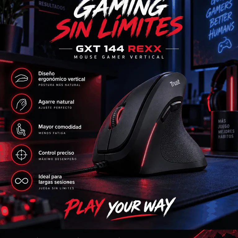 Mouse Vertical Trust GXT 144 Rexx