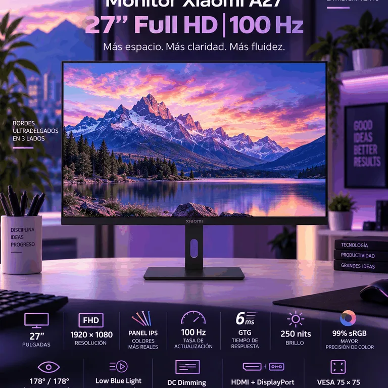 Monitor Xiaomi A27 27" Full HD IPS 100Hz